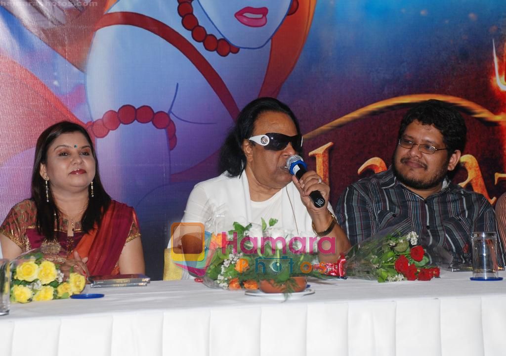 Sadhana Sargam,  Ravindra Jain at Luva Kusa music launch in Sun N Sand on 1st June 2010 