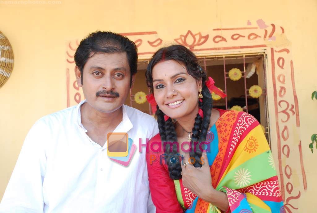 Sucheta Khanna on the sets of Lapatganj in Malad on 3rd June 2010 
