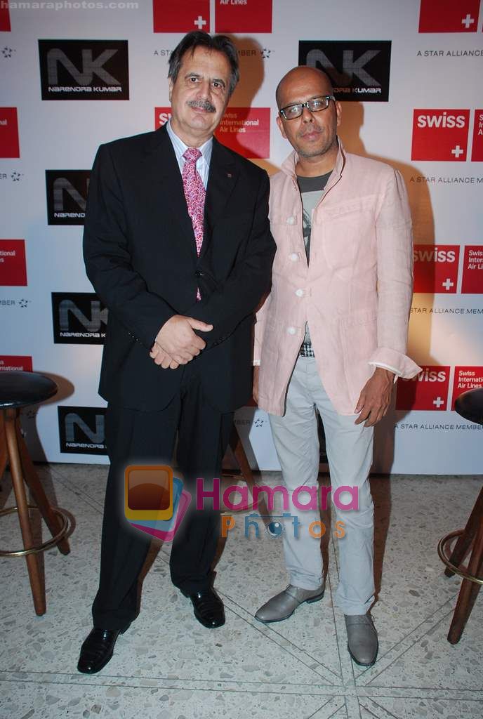 Narendra Kumar Ahmed at Narendra Kumar Ahmed's calendar launch for Swiss International Air Lines in Tote on 22nd July 2010 