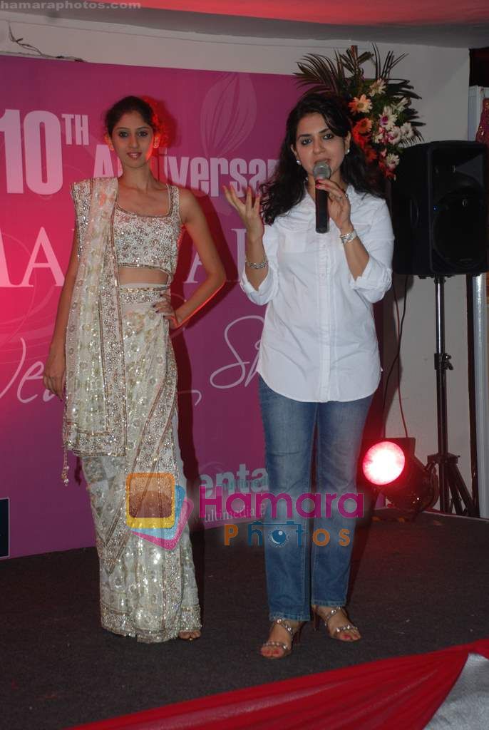 Shaina NC at Shaina NC's drape show at Marwar show in WTC on 23rd July 2010 