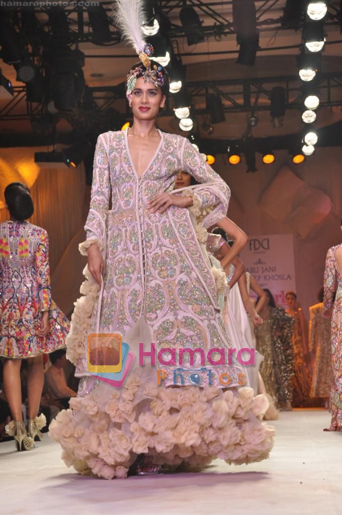 Abu Jani and Sandeep Khosla present _ALMOST 24_ at the Grand Finale at Delhi Couture Week on 25th July 2010 