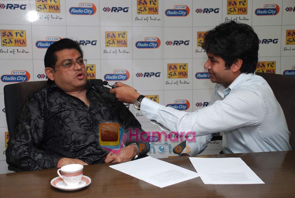 Amit Kumar at the launch of Kishore Once More album launch in Saregama HMV office on 29th July 2010 