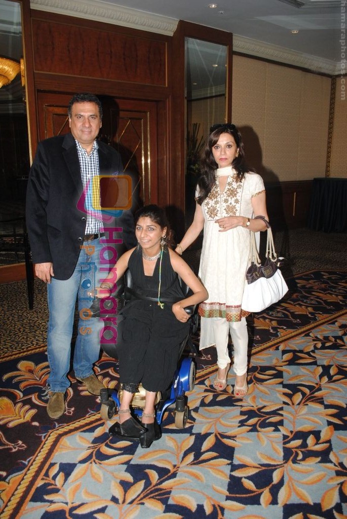 Boman Irani, Divya Arora, Lilette Dubey at NGO AHEAD Press Conference in The Hotel Leela on 6th Aug 2010  