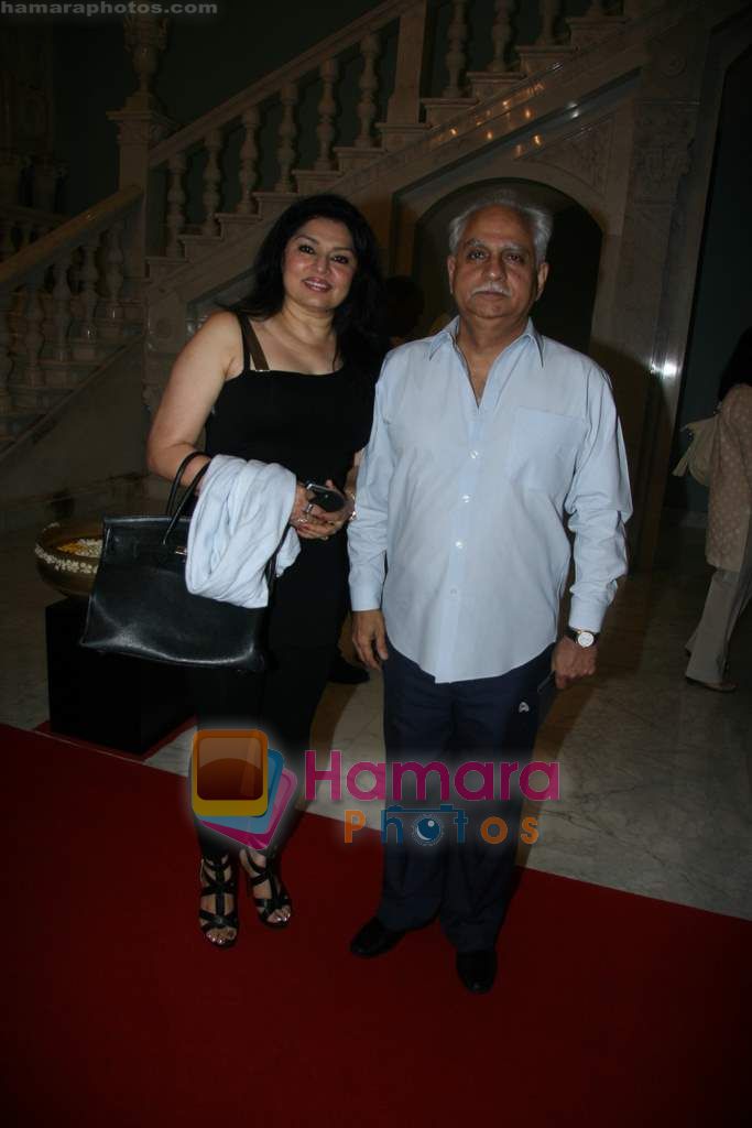 Kiran Juneja, Ramesh Sippy at Complicate's A Disappearing Number play in NCPA on 8th Aug 2010