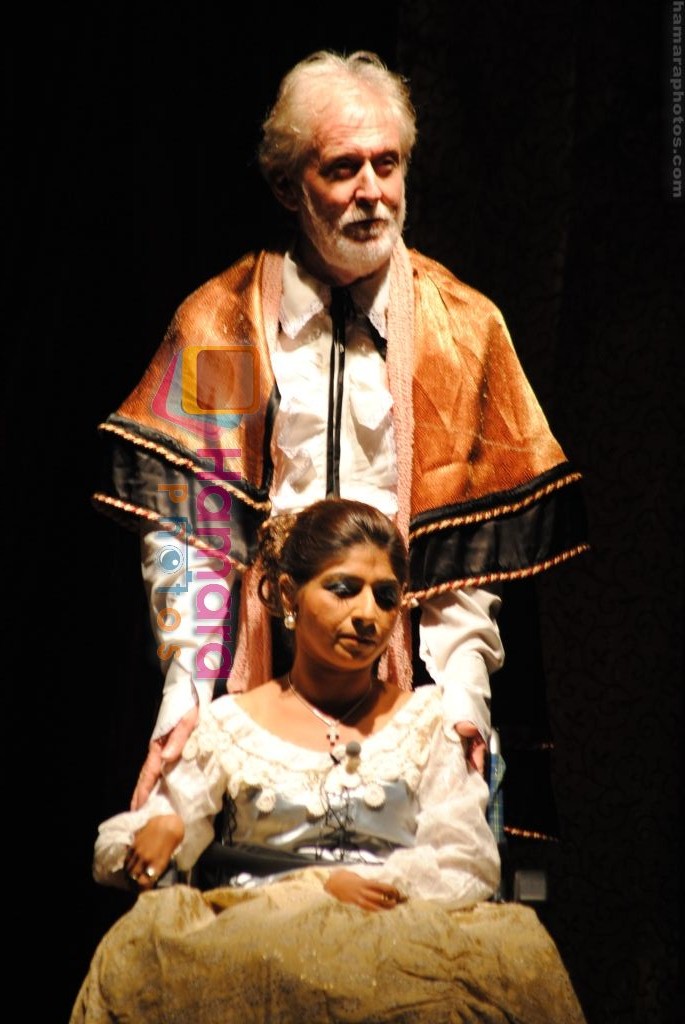 Divya Arora & Tom Alter at Melody of Love Play in Mumbai on 8th Aug 2010