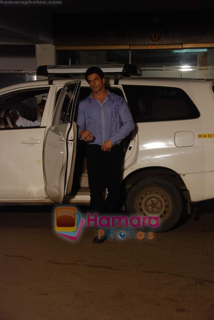 at Who's There film climax shoot in Future studios, Goregaon on 8th Aug 2010