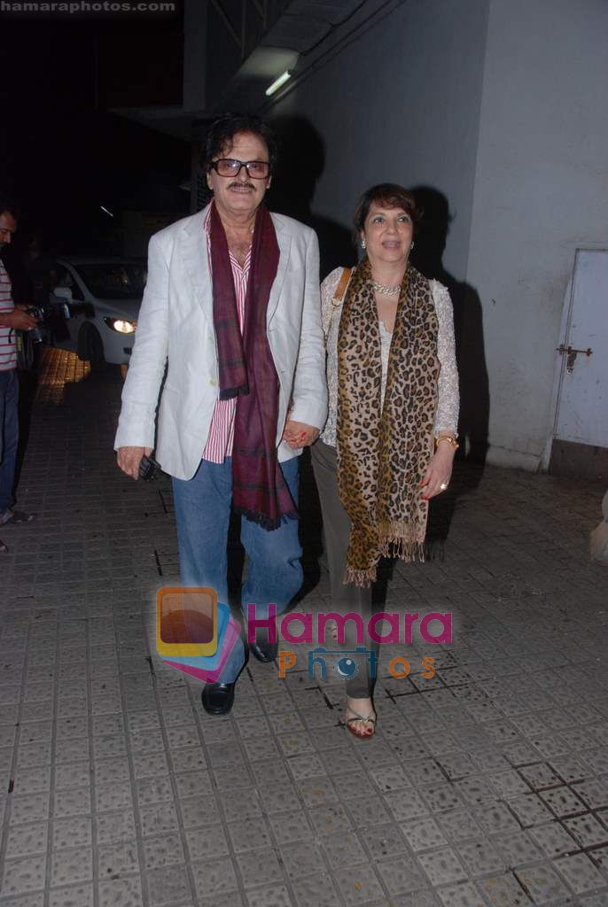 Sanjay Khan watch film Expendables in PVR, Juhu on 13th Aug 2010 