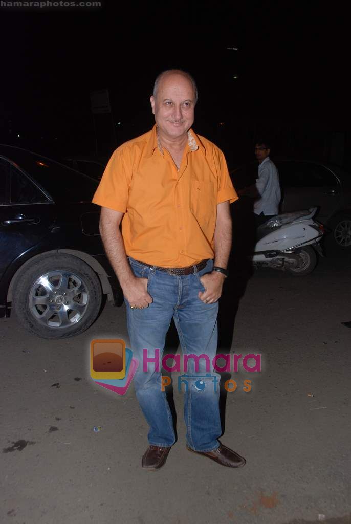 Anupam Kher at the music launch of film Soch Lo in Twist on 13th Aug 2010 