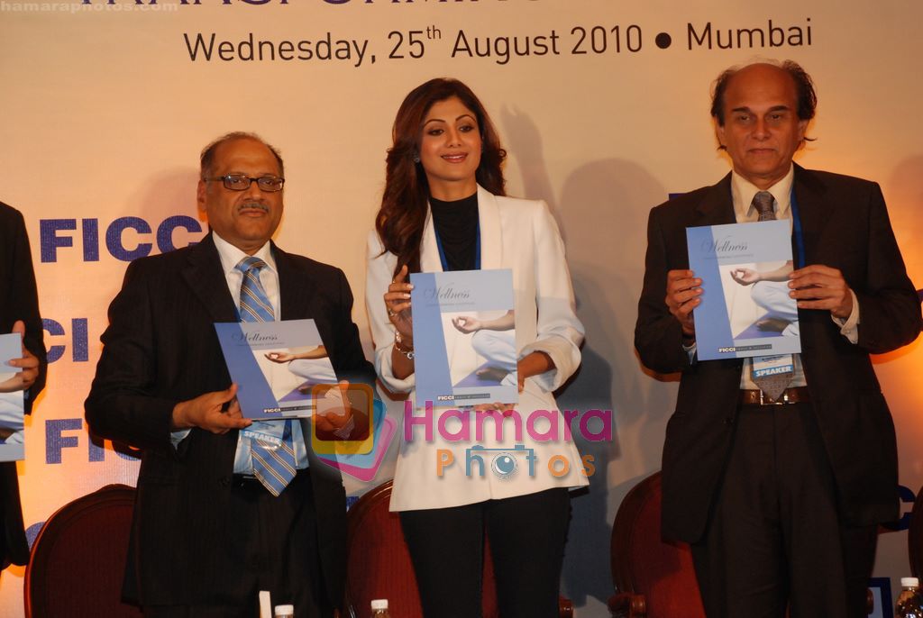 Shilpa Shetty at Ficci Wellness Seminar in Taj President, Mumbai on 25th Aug 2010 