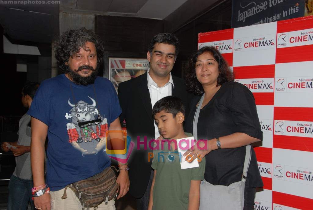 Amol Gupte at We are family screening in Cinemax on 1st Sept 2010 