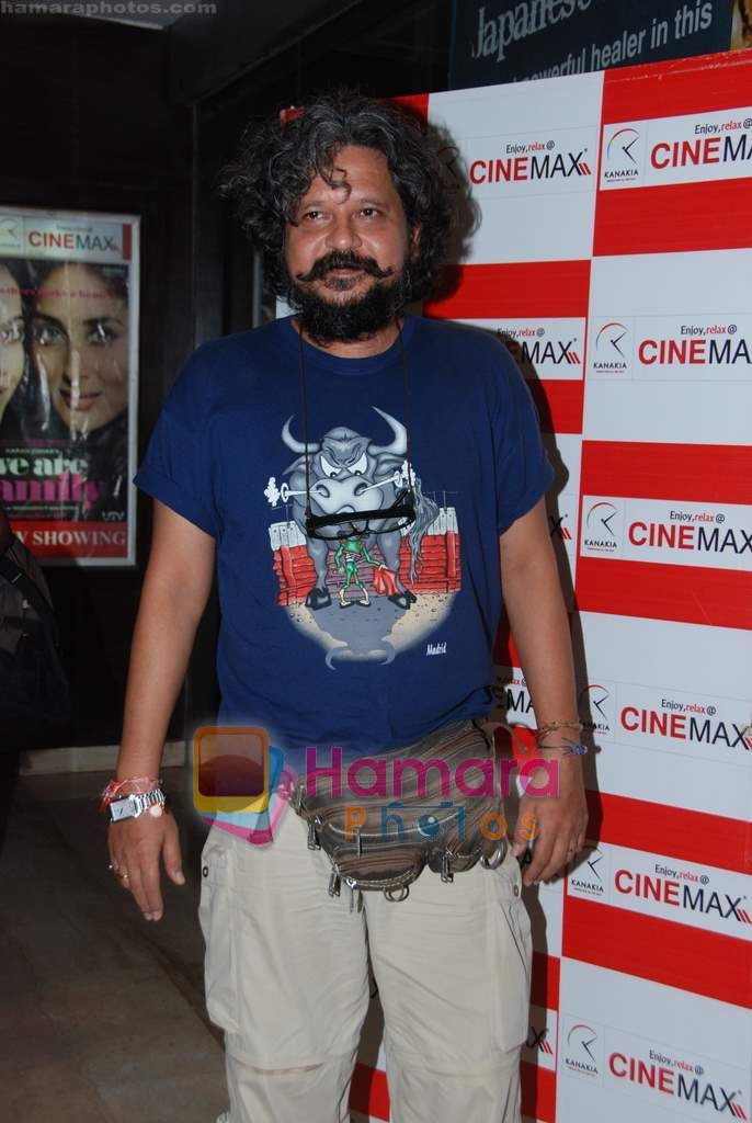 Amol Gupte at We are family screening in Cinemax on 1st Sept 2010 