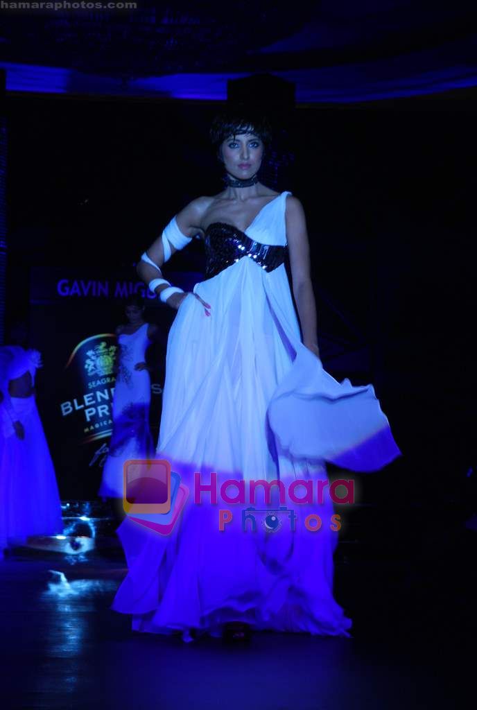Model walk the ramp for Gavin Miguel at Day 2 Blenders Tour fashion show on 4th Spt 2010 
