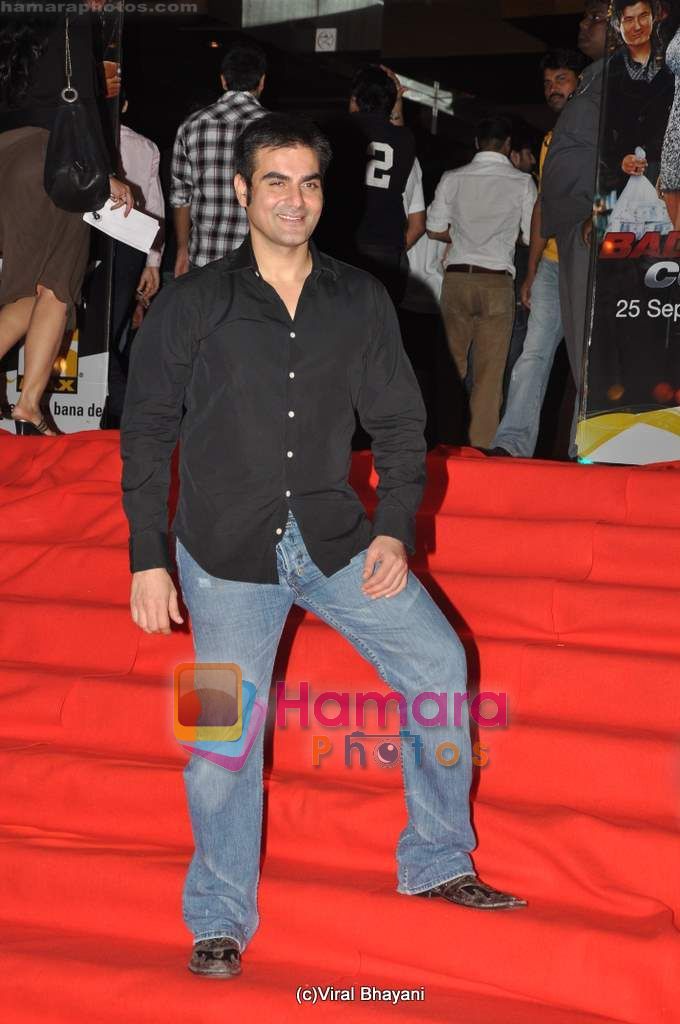 Arbaaz Khan at Dabangg premiere on 9th Sept 2010 
