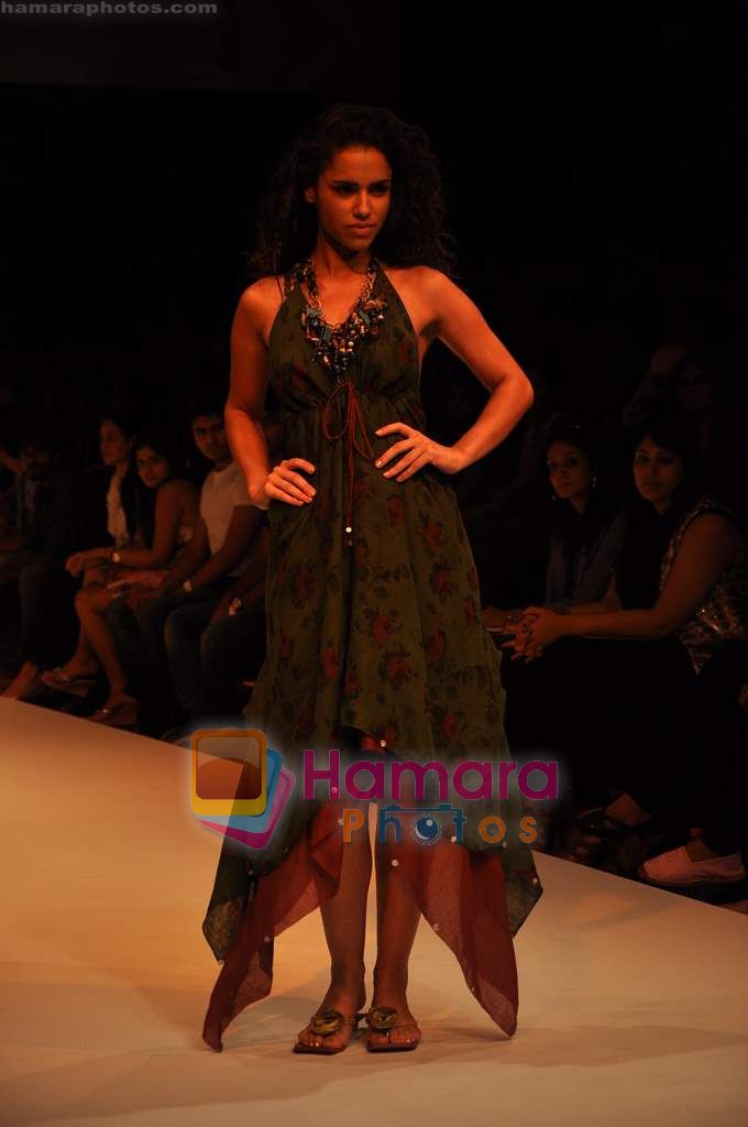 Model walks the ramp for Asmita Marwah Show at Lakme Winter fashion week day 1 on 17th Sept 2010
