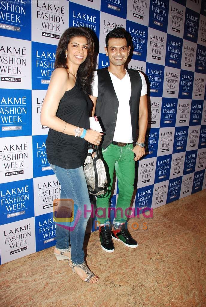 at Lakme Winter fashion week 2010 day 2 on 18th Sept 2010 