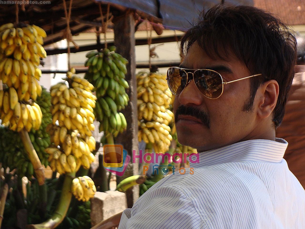 Ajay Devgan in the still from movie Aakrosh 
