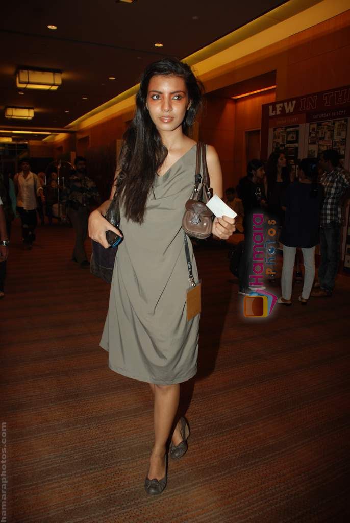 at Lakme Winter fashion week 2010 day 5 on 21st Sept 2010 