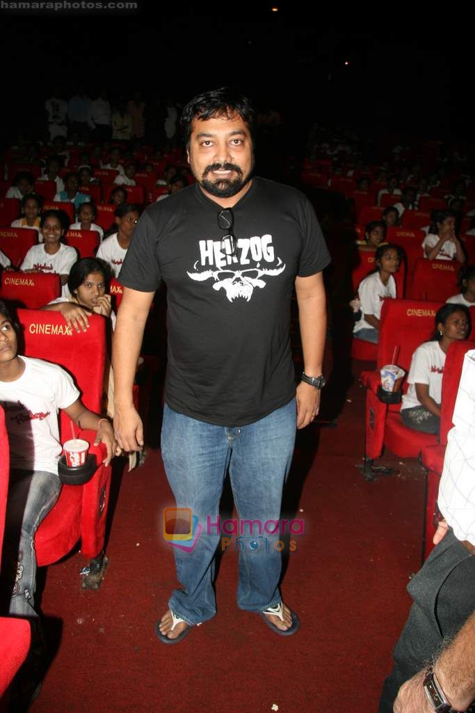 Anurag Kashyap at Dabangg special charity screening in Cinemax on 21st Sept 2010 