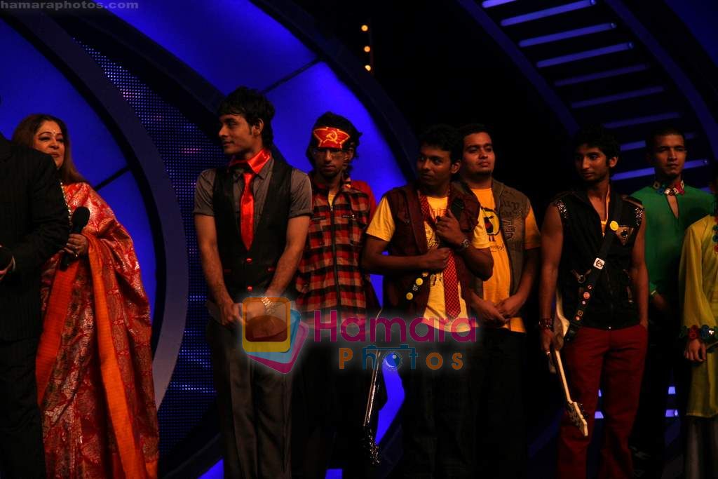  on the sets of India's Got Talent to annouce finalists in Film City on 25th Sept 2010 