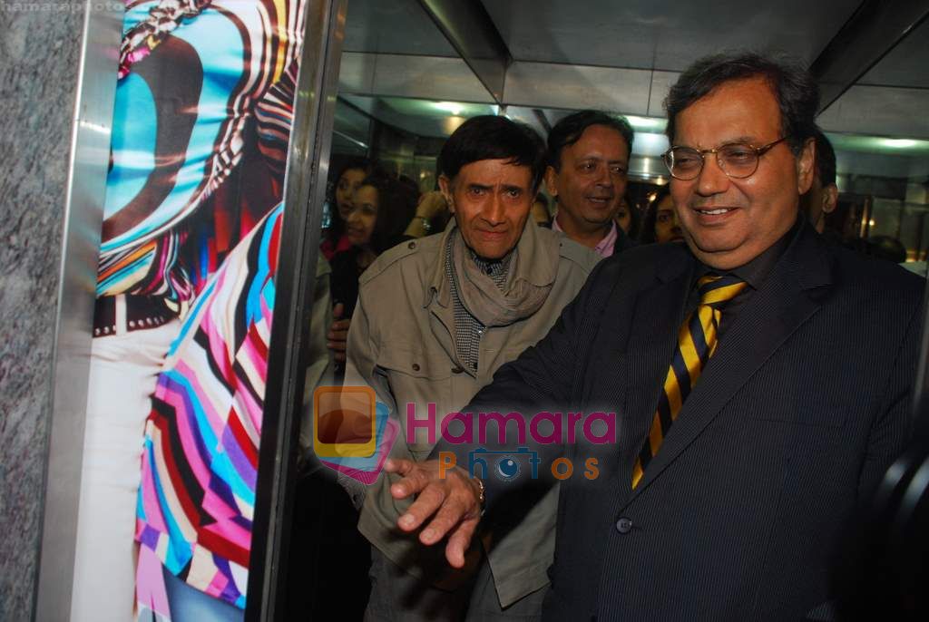 Subhash Ghai at Robot premiere hosted by Rajnikant in PVR, Juhu on 4th Sept 2010 