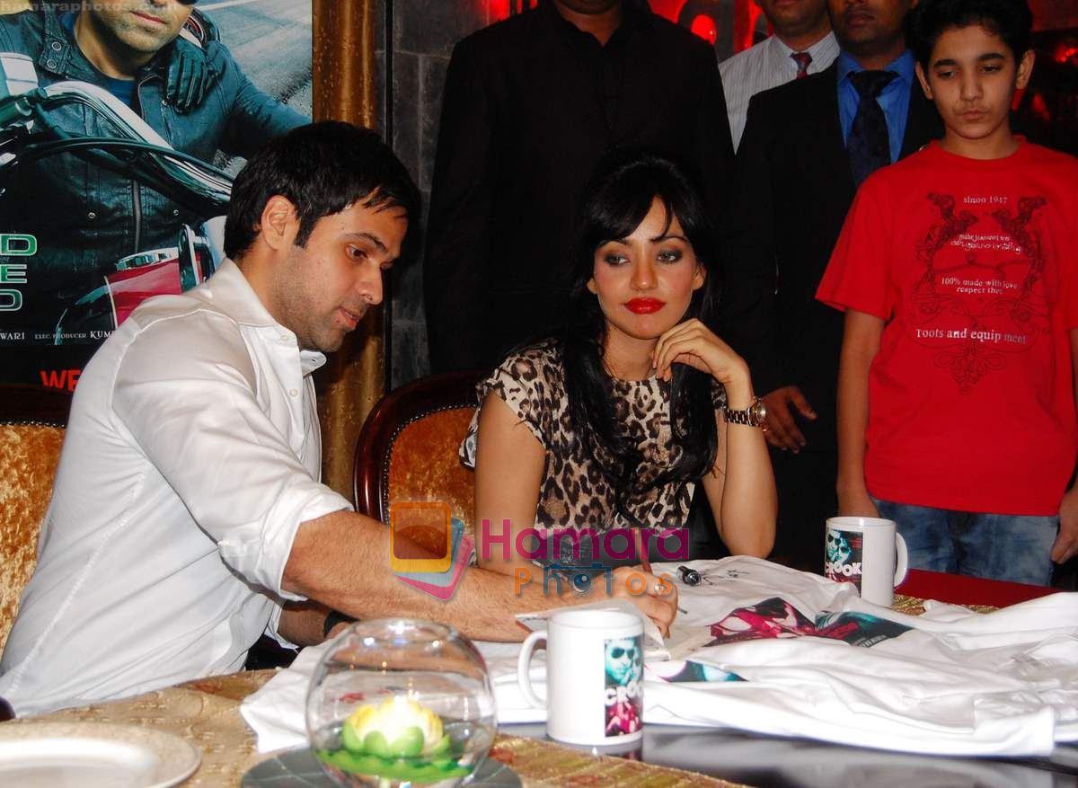 EMRAAN HASHMI AND NEHA SHARMA AT THE PREMIERE IN DUBAI on 7th Oct 2010