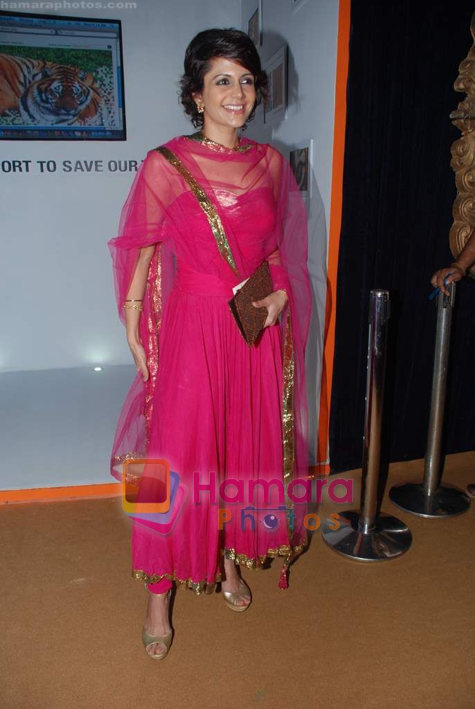 Mandira Bedi on day 1 of HDIL-1 on 6th Oct 2010 
