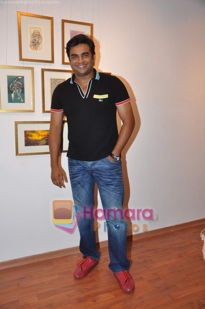 Madhavan at Prerna Joshi cardology art event in Le Sutra on 8th Oct 2010 