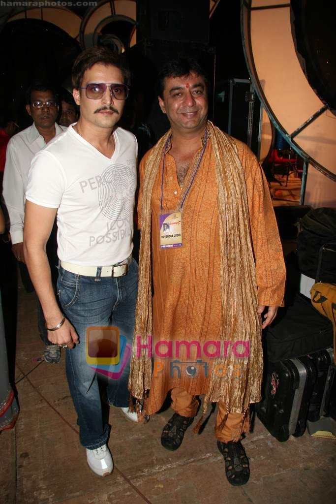 Jimmy Shergill at Sankalp dandia to promote film The Flat in Goregaon Sports Club on 12th Oct 2010 