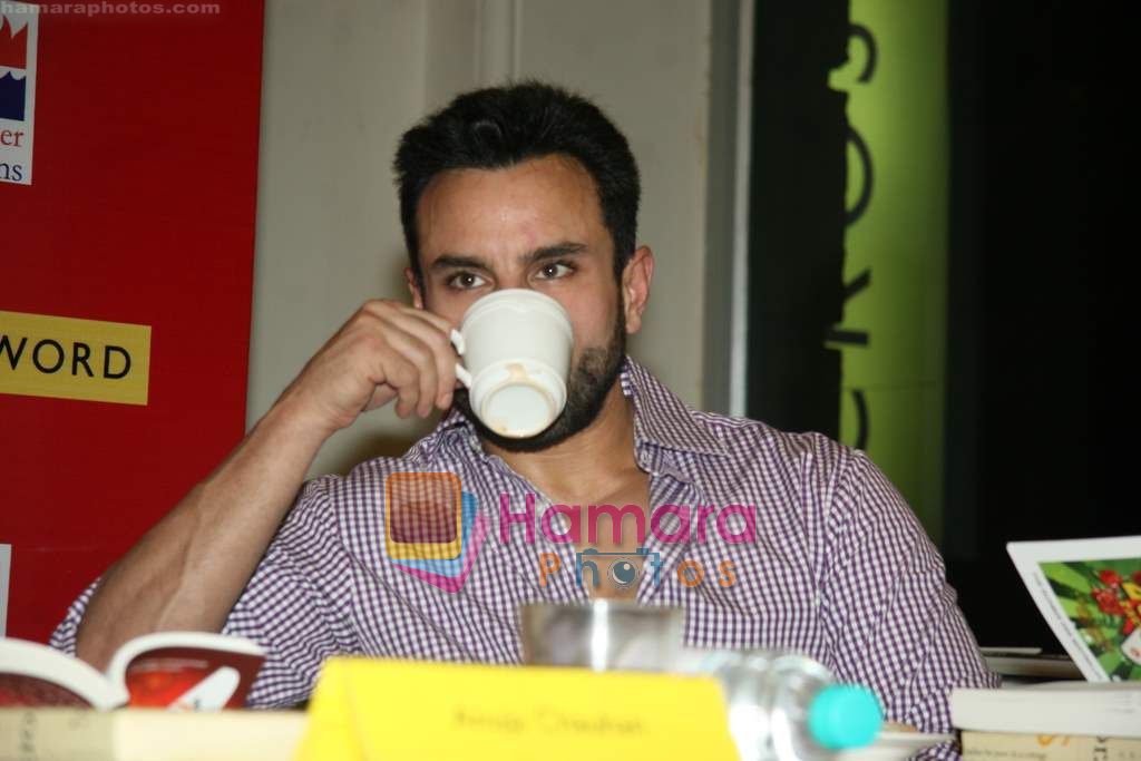 Saif Ali Khan launches Anuja Chauhan's book Battle For Bittora in Crossword on 14th Oct 2010 