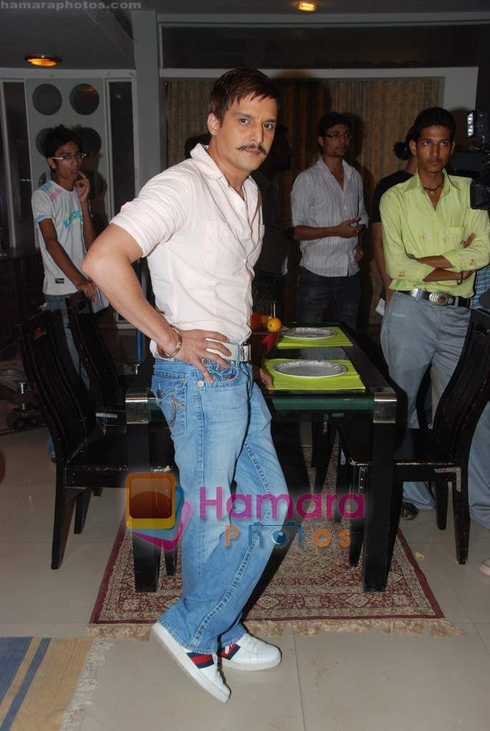 Jimmy Shergill on the sets of Sony's Aahat in Malad on 18th Oct 2010 