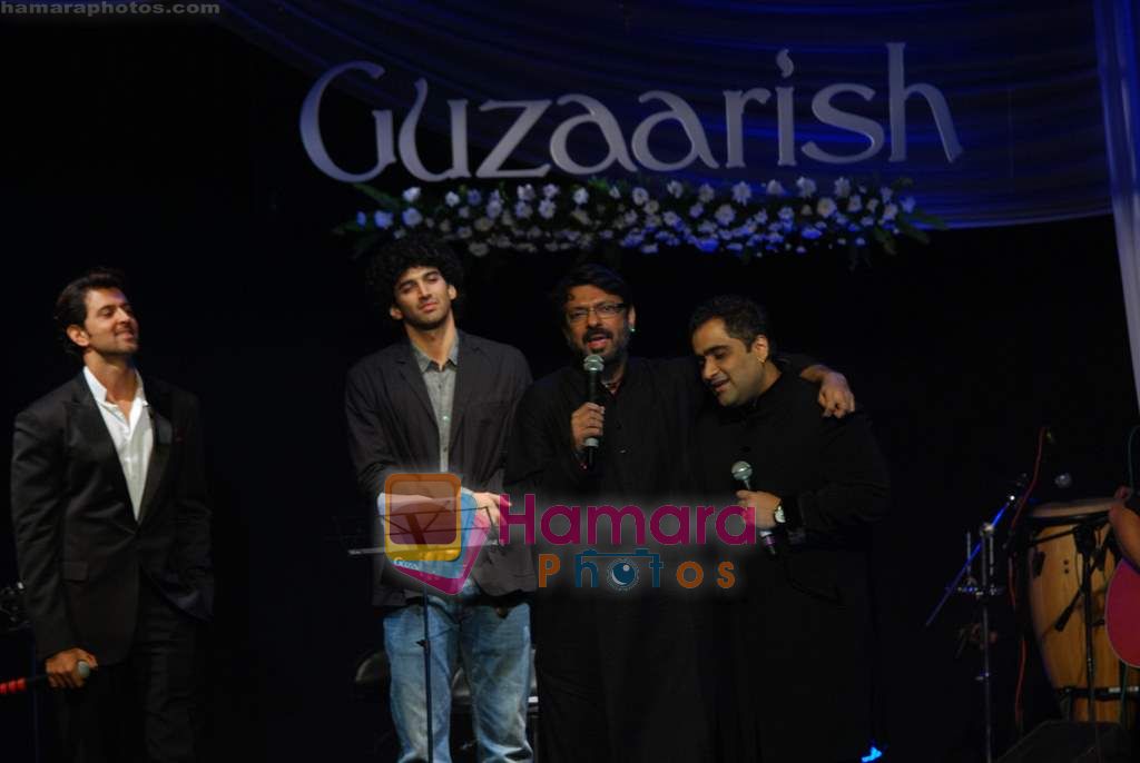 Hrithik Roshan at Guzaarish music launch in Yashraj Studios on 20th Oct 2010 