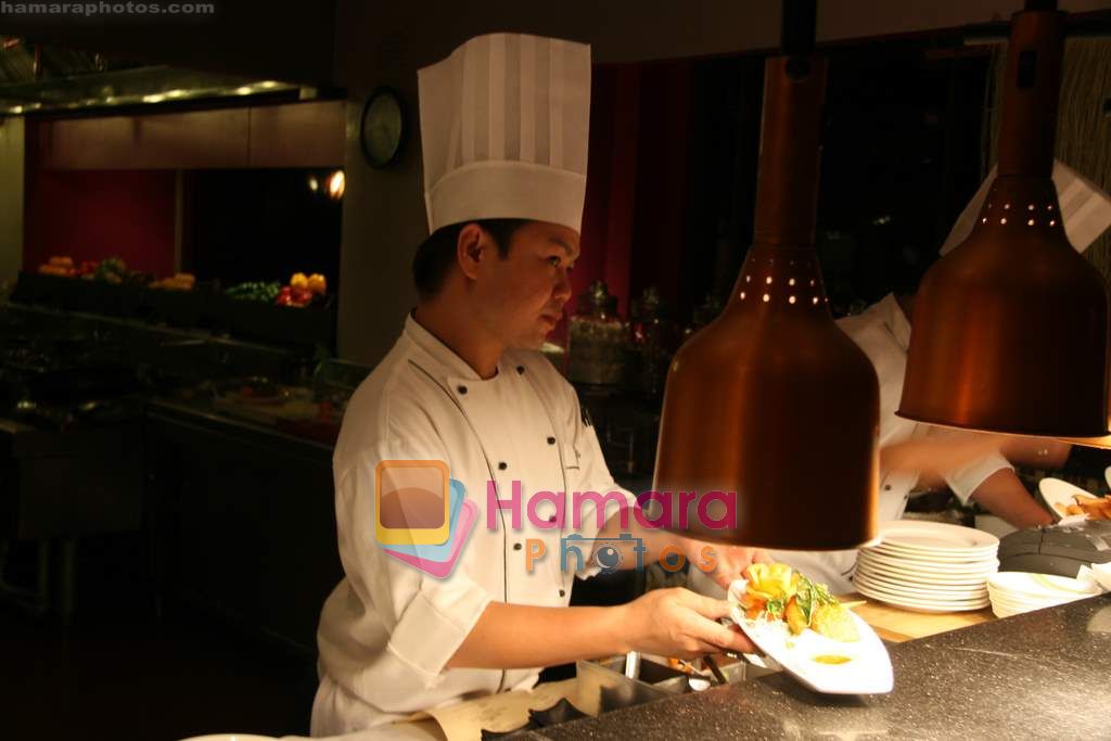 at Karen Anand's chef table in J W Marriott on 20th Oct 2010