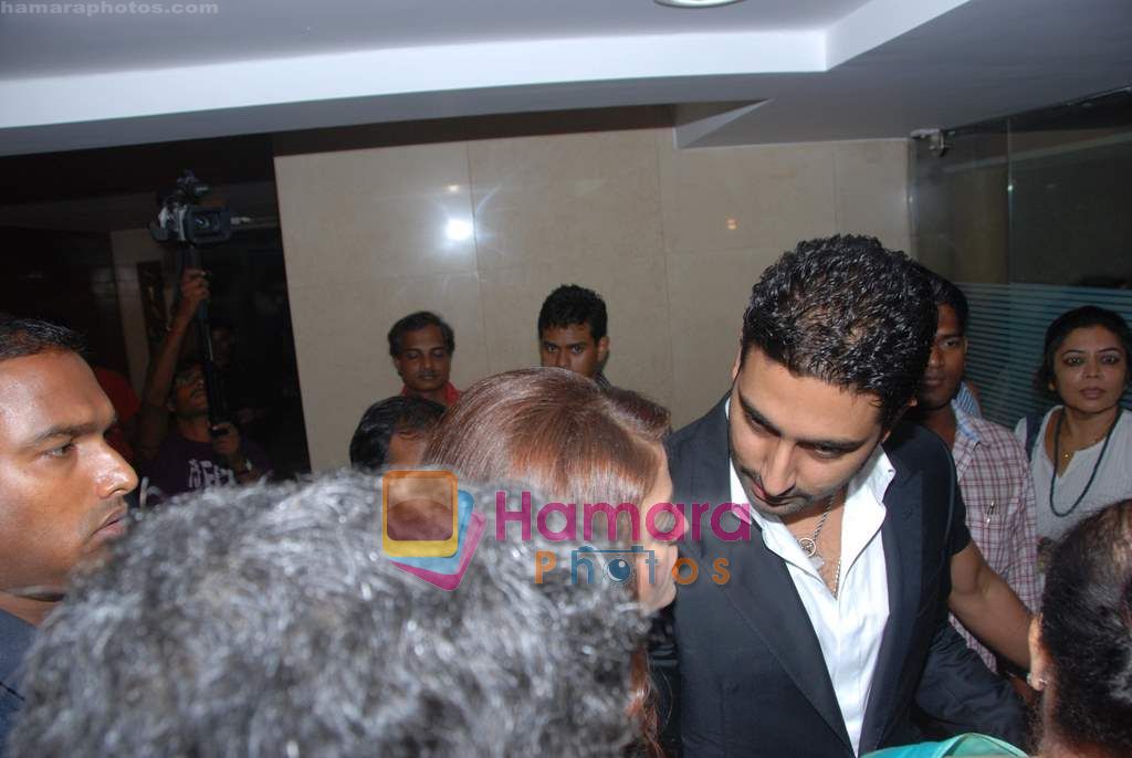 Abhishek Bachchan at Guzaarish music launch in Yashraj Studios on 20th Oct 2010 