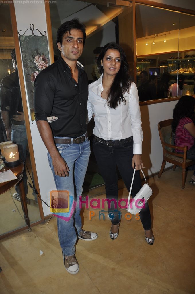 Sonu Sood at Roopa Vohra collection launch in Juhu, Mumbai on 23rd Oct 2010 