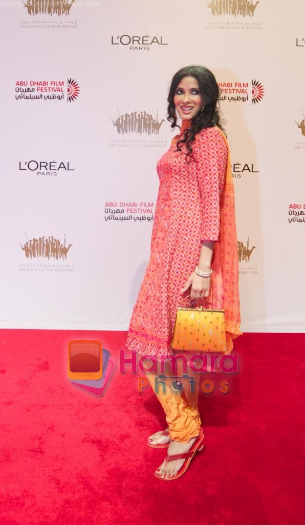 Nandana Sen at West Is West Red Carpet in Abu Dhabi Film Festival on 23rd Oct 2010 