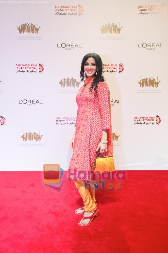 Nandana Sen at West Is West Red Carpet in Abu Dhabi Film Festival on 23rd Oct 2010 