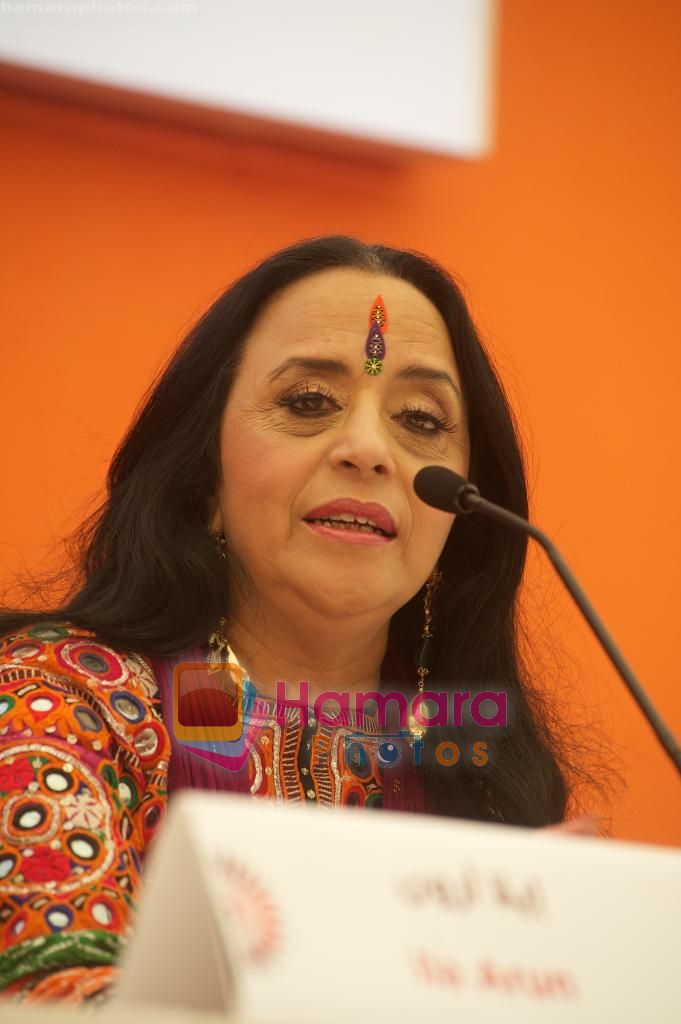 Ila Arun at West Is West press conference in Abu Dhabi Film Festival on 23rd Oct 2010 