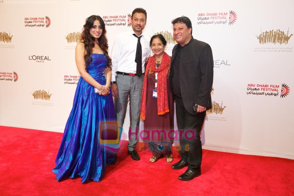 Mahie Gill, Irrfan Khan at Paras Singh Tomar film premiere in Abu Dhabi Film Festival on 23rd Oct 2010 