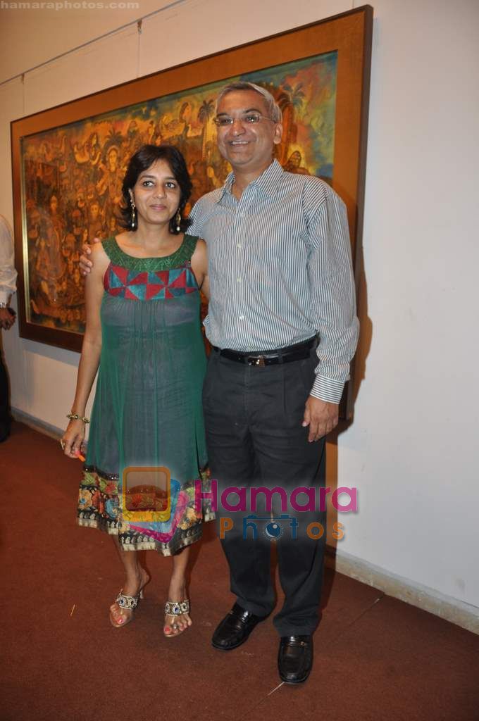 at Rekha Burman's art show in Jehangir Art Gallery on 25th Oct 2010 