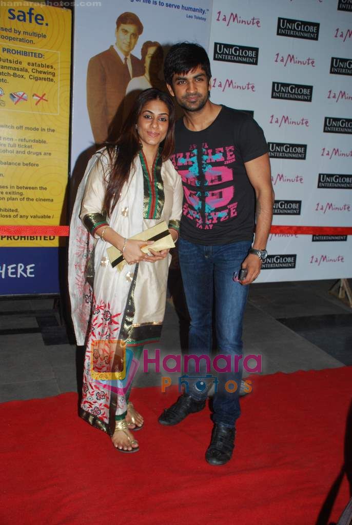 Manish Goel at Namrata Gujral's 1 A Minute film on breast cancer premiere in PVR on 27th Oct 2010 