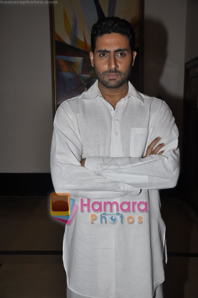Abhishek Bachchan at the Audio release of Khelein Hum Jee Jaan Sey in Renaissance Hotel, Mumbai on 27th Oct 2010 