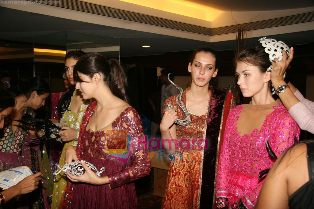 at Neeta Lulla fittings in Amby Valley fashion week in Sahara Star, Mumbai on 28th Oct 2010~0