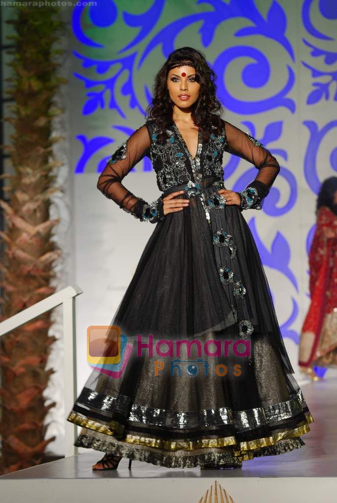 Model walks the ramp for Monapali at Aamby Valley India Bridal week DAY 3 on 31st Oct 2010 