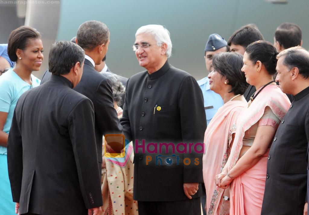 Obama in Mumbai,  India on 7th Nov 2010 