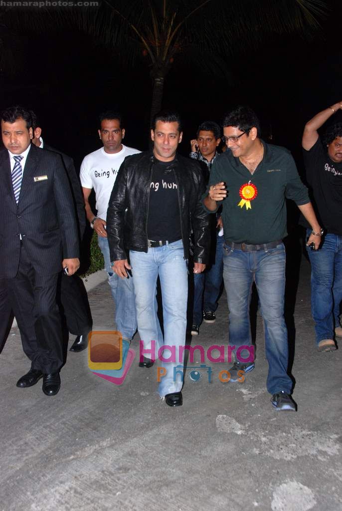 Salman Khan at Being Human Marrow Donor press meet in Taj Land's End on 13th Nov 2010 