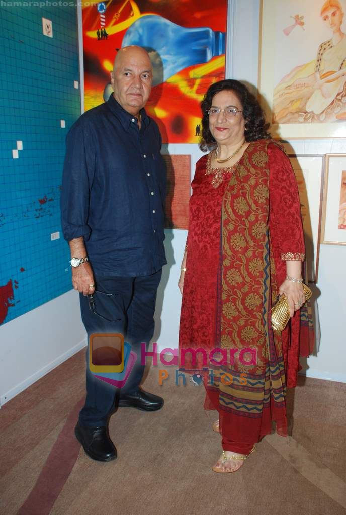 Prem Chopra at Prerna Joshi's art event in Trident on 20th nov 2010 