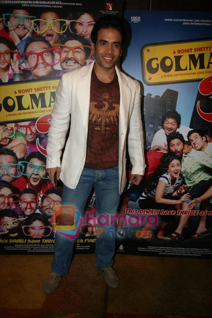 Tusshar Kapoor at Golmaal 3 success bash in Hyatt Regency on 21st Nov 2010 