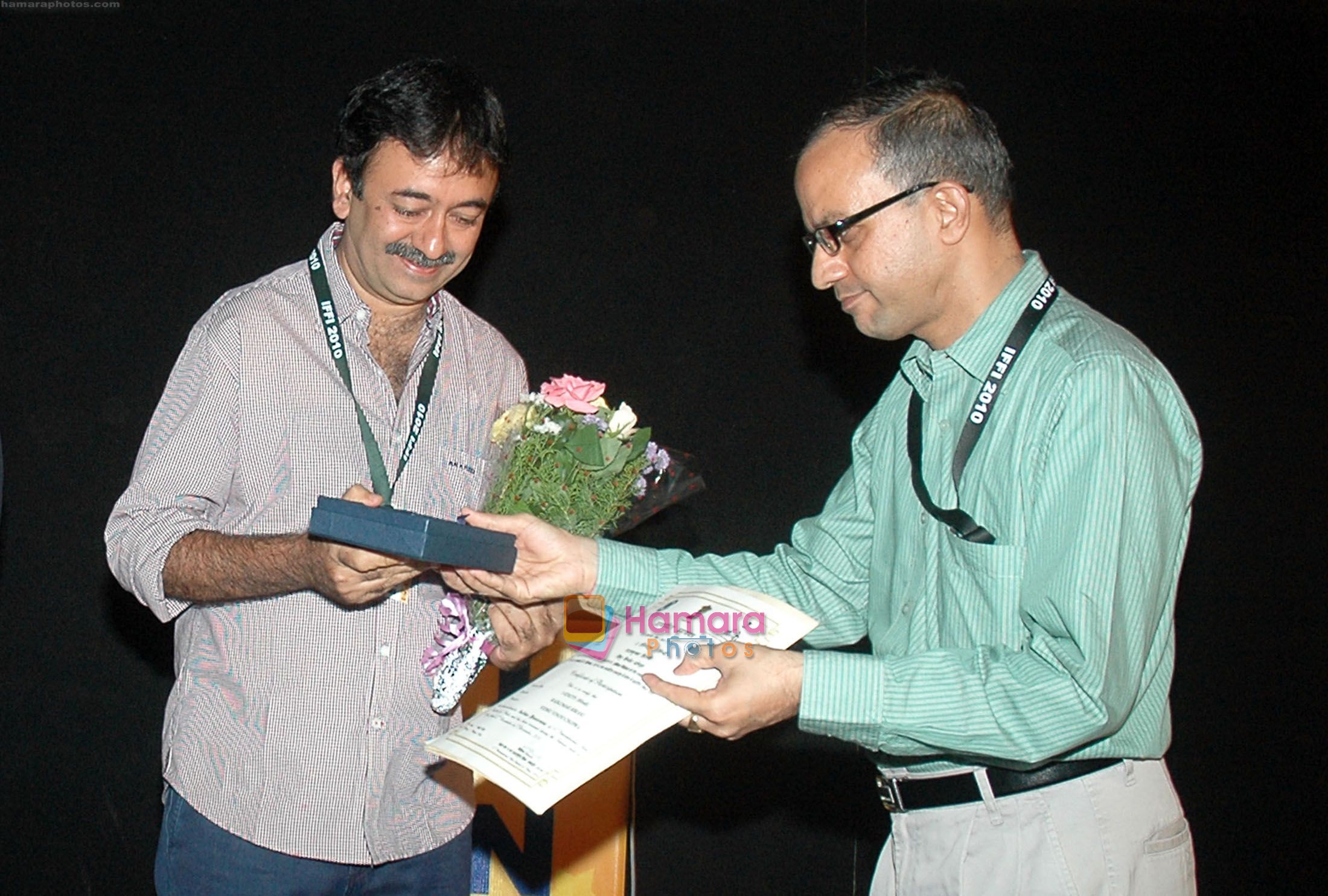 Rajkumar Hirani at IFFI 2010 in Goa on 23rd Nov 2010 