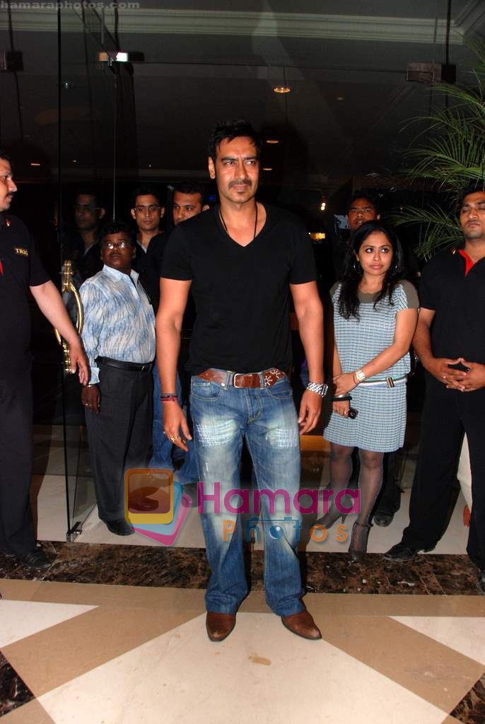 Ajay Devgan at Once Upon a Time film success bash in J W Marriott on 24th Nov 2010 