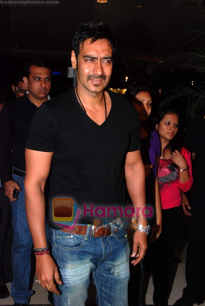 Ajay Devgan at Once Upon a Time film success bash in J W Marriott on 24th Nov 2010 